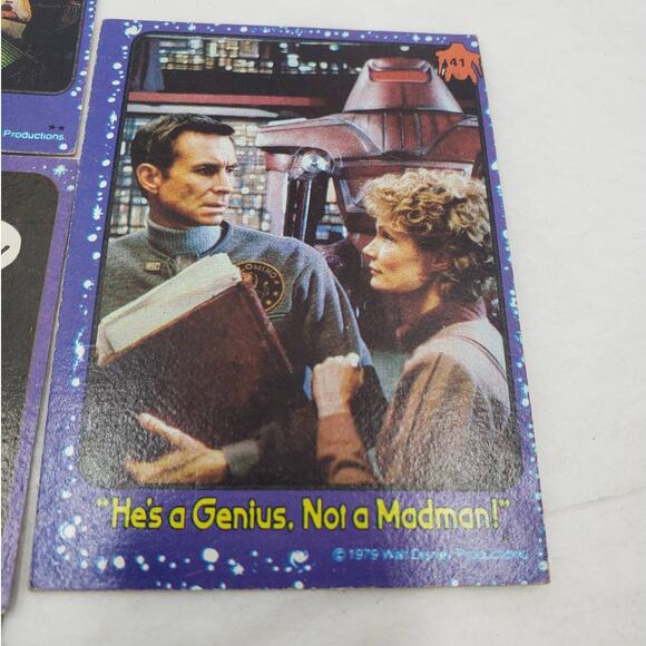 Vintage Walt Disney Trading Cards 1978-1979 Jaws 2, Mork Mindy, Black Hole - Picture 7 of 9